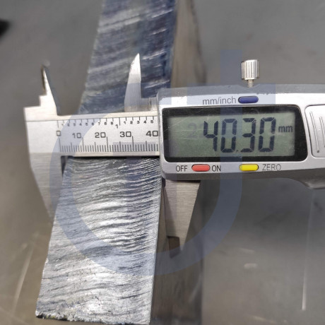 Титановий лист 40мм марка ВТ1-0 © Titanium Plus Титановий лист 40мм марка ВТ1-0