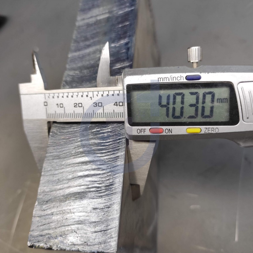 Титановий лист 40мм марка ВТ1-0