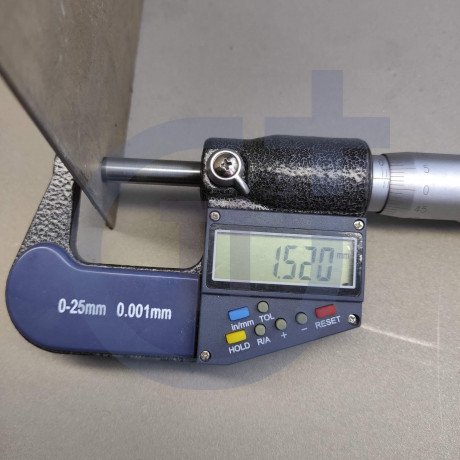 Титановий лист 1.5мм марка ВТ1-0 © Titanium Plus Титановий лист 1.5мм марка ВТ1-0