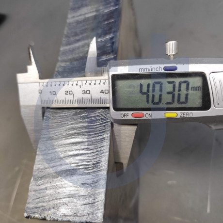 Титановий лист 40мм марка ВТ1-0