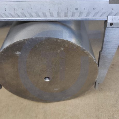 Титановий пруток 140мм марка ВТ6 © Titanium Plus Титановий пруток 140мм марка ВТ6