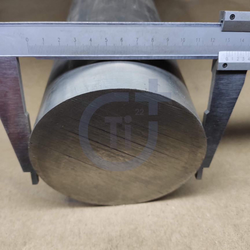 Титановий пруток 130мм марка ВТ1-0 © Titanium Plus Титановий пруток 130мм марка ВТ1-0