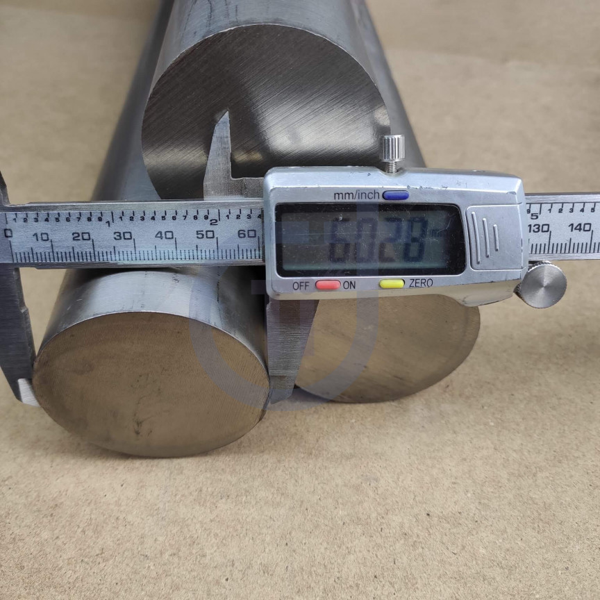 Титановий пруток 60мм марка ВТ1-0 © Titanium Plus Титановий пруток 60мм марка ВТ1-0