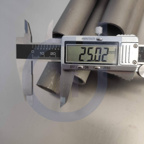 Титанова труба ВТ1-0 Ø25*2 © Titanium Plus Титанова труба ВТ1-0 Ø25*2
