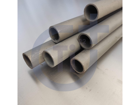 Титанова труба ВТ1-0 Ø25*2 © Titanium Plus Титанова труба ВТ1-0 Ø25*2